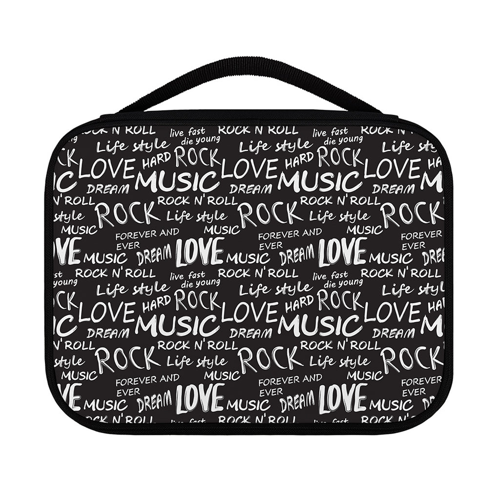 Black And White Rock And Roll Print Classic Bible Case