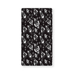 Black And White Rocket Pattern Print Baby Crib Sheet