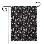 Black And White Rocket Pattern Print House Flag