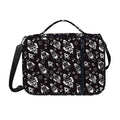 Black And White Rocket Pattern Print Shoulder Strap Bible Bag