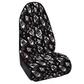 Black And White Rocket Pattern Print Waterproof Car Seat Cover