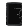 Black And White Sagittarius Sign Print Trifold Wallet