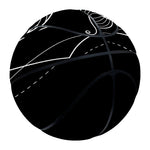 Black And White Scorpio Sign Print Basketball