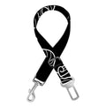 Black And White Scorpio Sign Print Dog Seat Belt