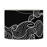 Black And White Scorpio Sign Print Drum Lamp Shade