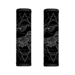 Black And White Scorpio Sign Print Handle Covers