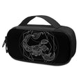 Black And White Scorpio Sign Print Portable Cooler Travel Case