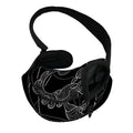 Black And White Scorpio Sign Print Pet Sling Carrier