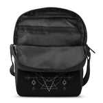 Black And White Scorpio Sign Print Rectangular Crossbody Bag