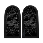 Black And White Scorpio Sign Print Skillet Handle Cover