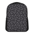 Black And White Sea Turtle Pattern Print Casual Backpack