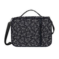 Black And White Sea Turtle Pattern Print Shoulder Strap Bible Bag