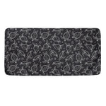 Black And White Sea Turtle Pattern Print Towel