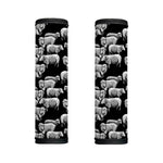 Black And White Sheep Pattern Print Handle Covers