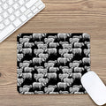 Black And White Sheep Pattern Print Mouse Pad