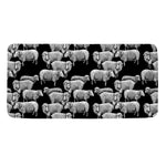 Black And White Sheep Pattern Print Towel