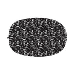 Black And White Skeleton Pattern Print Car Side Mirror Covers
