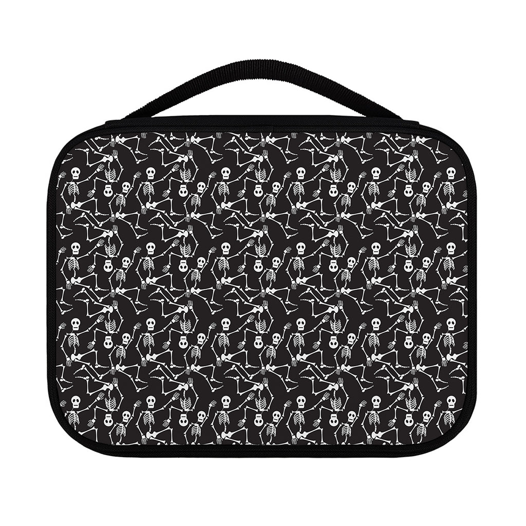 Black And White Skeleton Pattern Print Classic Bible Case