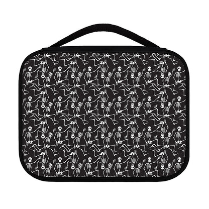 Black And White Skeleton Pattern Print Classic Bible Case