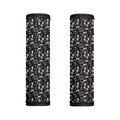 Black And White Skeleton Pattern Print Handle Covers