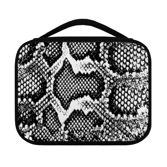 Black And White Snakeskin Print Classic Bible Case