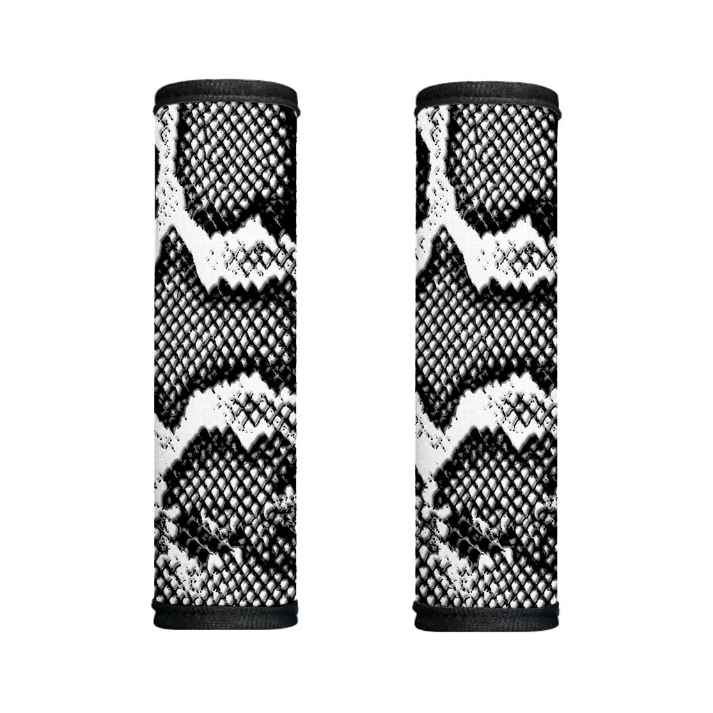 Black And White Snakeskin Print Handle Covers