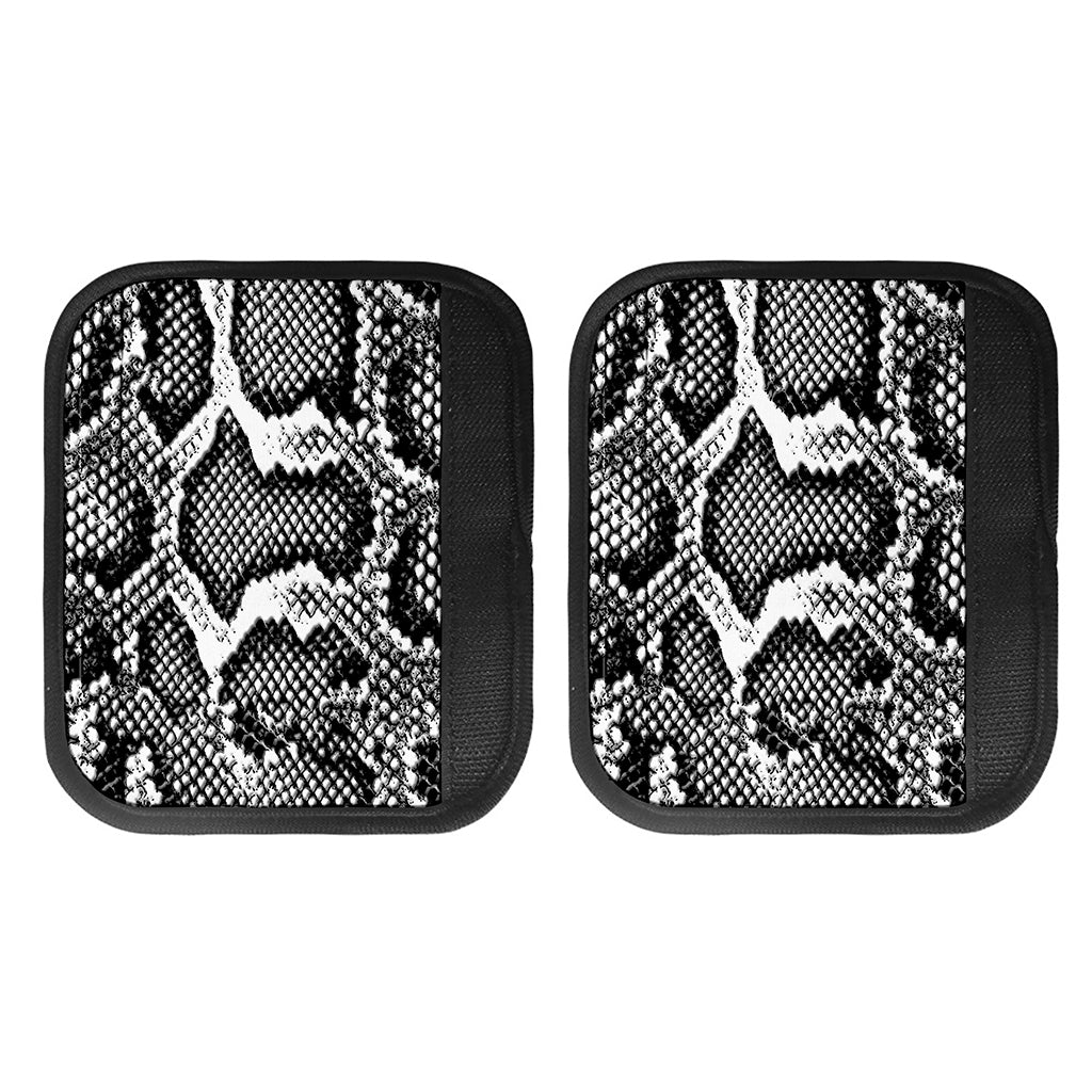 Black And White Snakeskin Print Handle Covers