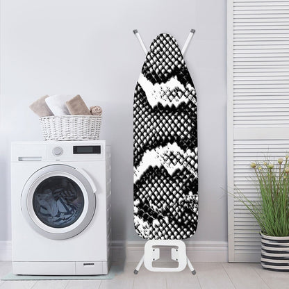 Black And White Snakeskin Print Ironing Board Cover