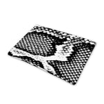 Black And White Snakeskin Print Pet Cooling Mat Cover