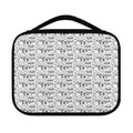 Black And White Snowman Pattern Print Classic Bible Case