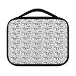 Black And White Snowman Pattern Print Classic Bible Case