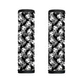 Black And White Soccer Ball Print Handle Covers