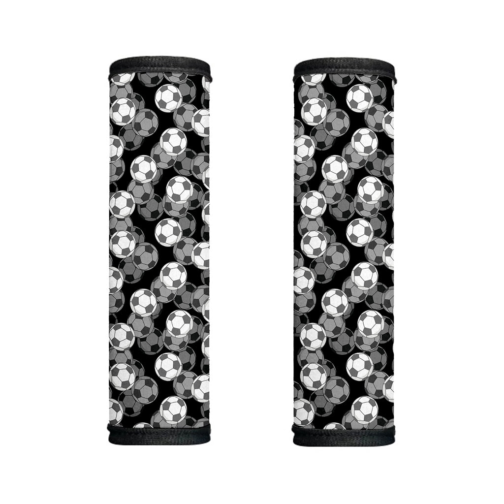 Black And White Soccer Ball Print Handle Covers