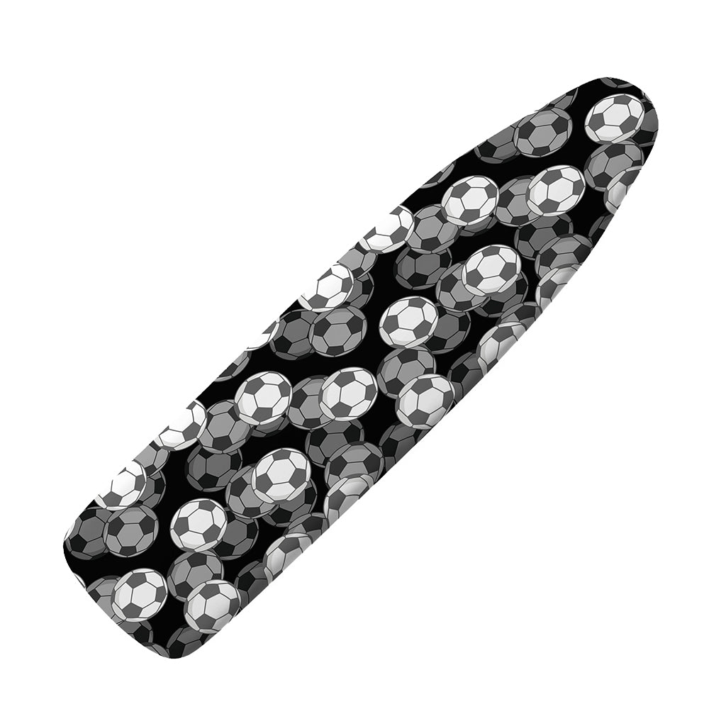 Black And White Soccer Ball Print Ironing Board Cover