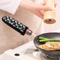 Black And White Soccer Ball Print Skillet Handle Cover