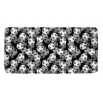 Black And White Soccer Ball Print Towel