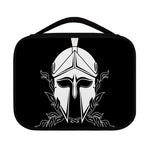 Black And White Spartan Helmet Print Classic Bible Case