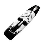 Black And White Spartan Helmet Print Ironing Board Cover