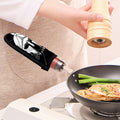 Black And White Spartan Helmet Print Skillet Handle Cover