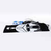 Black And White Spartan Helmet Print Sports Towel