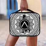 Black And White Spartan Warrior Print Classic Bible Case