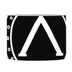 Black And White Spartan Warrior Print Drum Lamp Shade