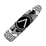 Black And White Spartan Warrior Print Ironing Board Cover