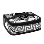 Black And White Spartan Warrior Print Small Lunch Bag