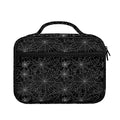 Black And White Spider Web Pattern Print Briefcase Bible Bag