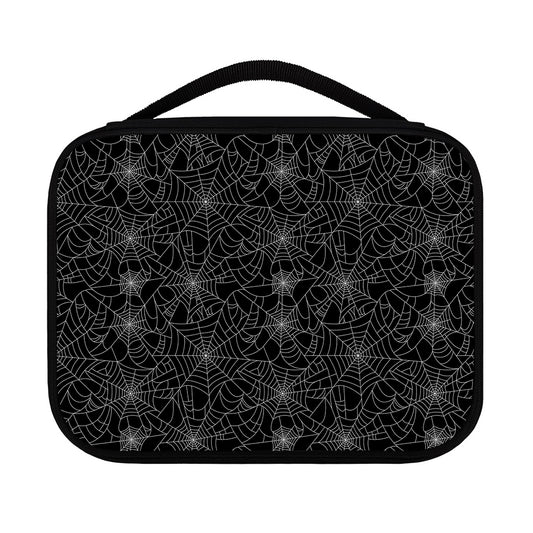Black And White Spider Web Pattern Print Classic Bible Case
