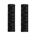 Black And White Spider Web Pattern Print Handle Covers