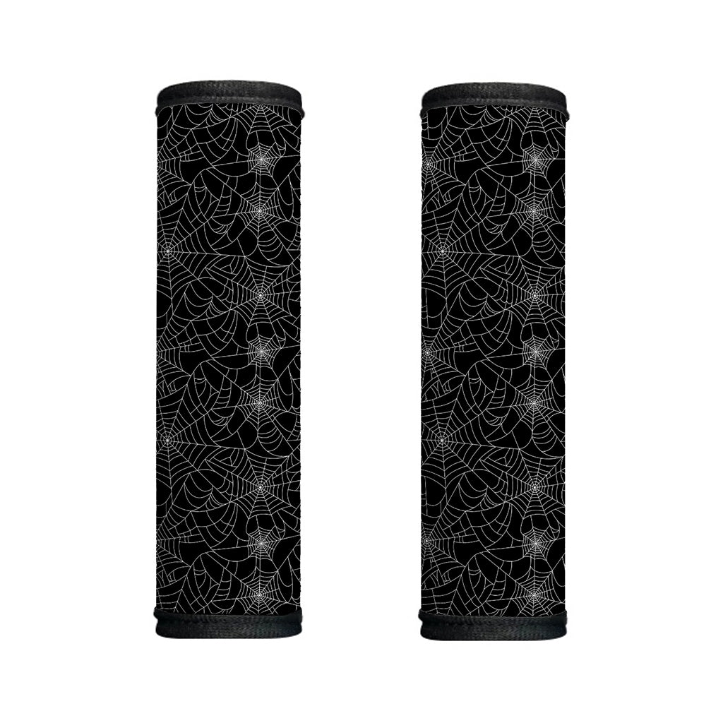 Black And White Spider Web Pattern Print Handle Covers