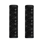 Black And White Spider Web Pattern Print Handle Covers