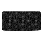 Black And White Spider Web Pattern Print Towel